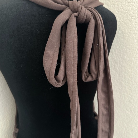 Y2k,90s Brown Jumper Overall Maxi Dress. big embroidered heart, Portugal Made - Picture 6 of 11